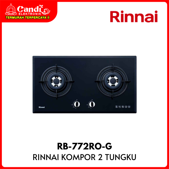 Kompor Tanam 2 Tungku Rinnai